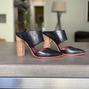 Coach Vegan Leather ‘Fortune’ Pointed Toe Mules